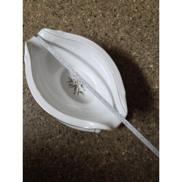 SeYei Gravy Boat‎ Wild Cherry Pattern Fine China Japan Se Yei 1958 - Picture 9 of 13